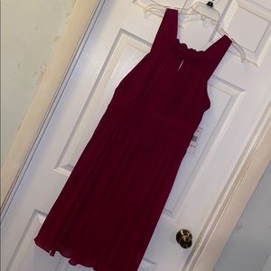 Plum Party Dress